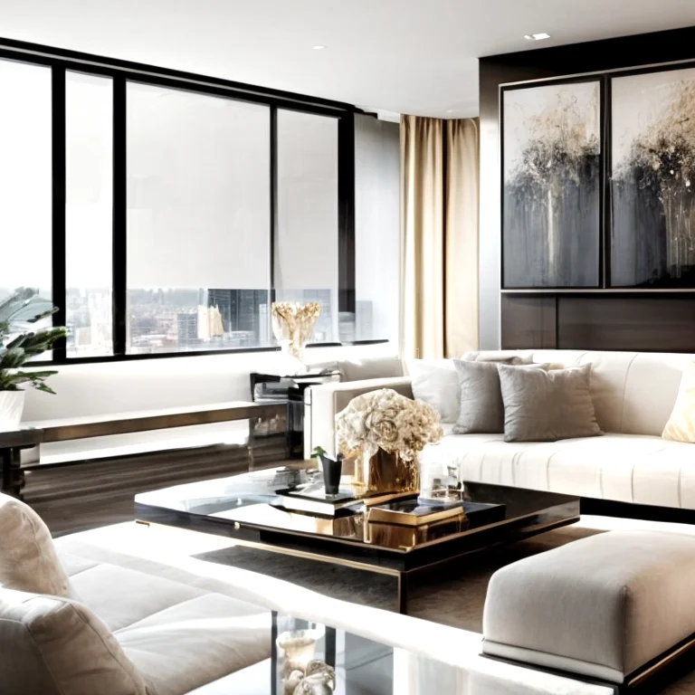 Luxury apartment exterior view in Singapore